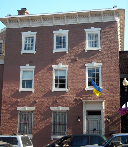 Image - Washington, DC: Embassy of Ukraine building.