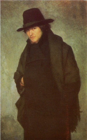 Image - Mykola Yaroshenko: Student (1881).