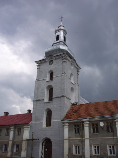 Image - Saint Stanislaus Roman Catholic Church (18th century) in Zalishchyky.