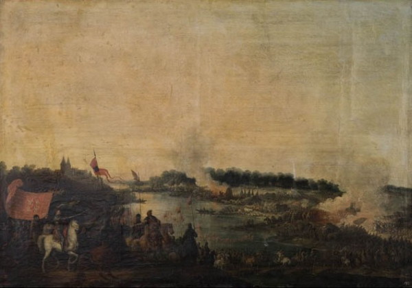 Image - Painting of the Battle of Zboriv by Jean-Pierre Norblin de La Gourdaine (1780s).