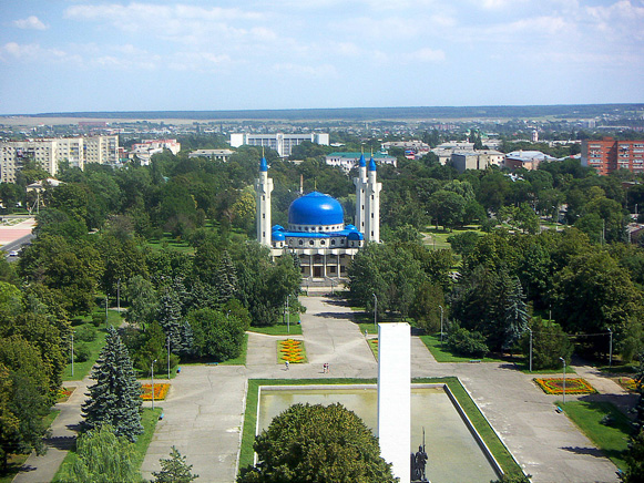 Image - A view of Maikop in the Adygei Republic.