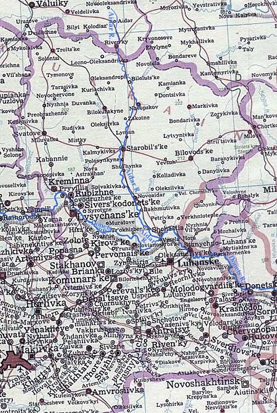 Image -- Map of Aida River