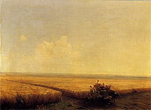 Image -- Ivan Aivazovsky: Harvest in the Crimea