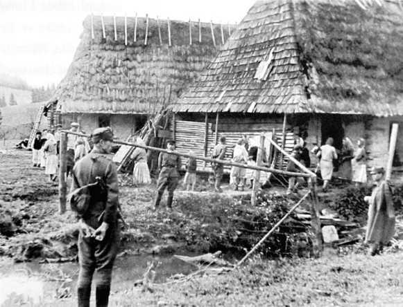 Image -- Opetarion Wisla: deportation of a Ukrainian village by Polish Army.