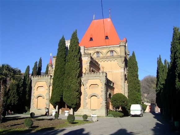 Image - The Princess Gagarin palace in Alushta, Crimea.