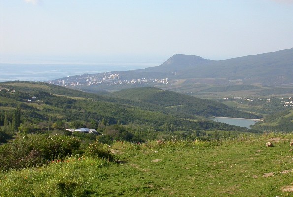 Image - A view of Alushta, Crimea.