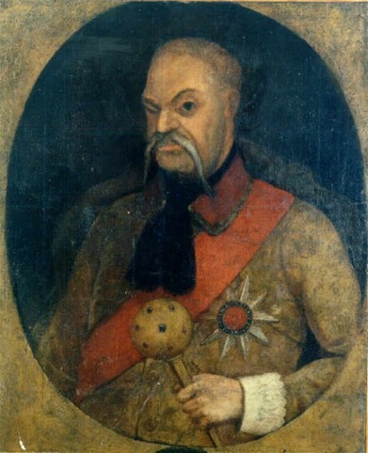 Image -- Hetman Danylo Apostol (18th-century portrait).