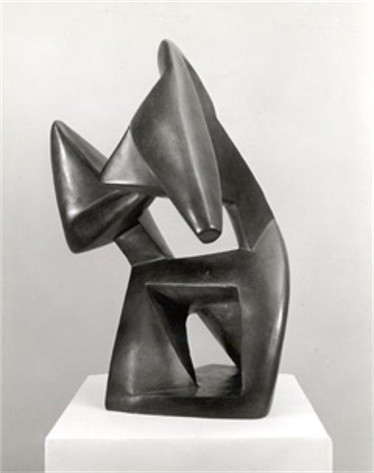 Image -- Alexander Archipenko: Boxing (1914)