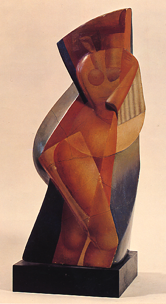 Image -  Alexander Archipenko: The Bather (1915)