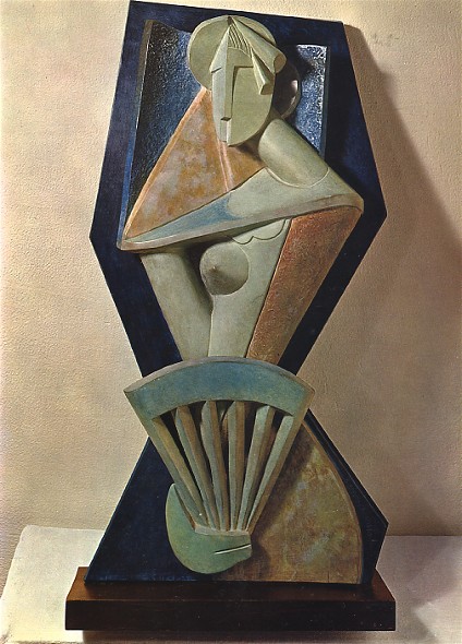 Image - Alexander Archipenko: Woman with a Fan