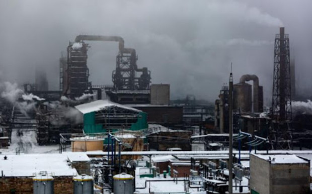 Image -- Avdiivka Coke-Chemical Plant, Donetsk oblast.