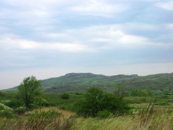 Image -- Azov Upland (near Kamiana Mohyla).