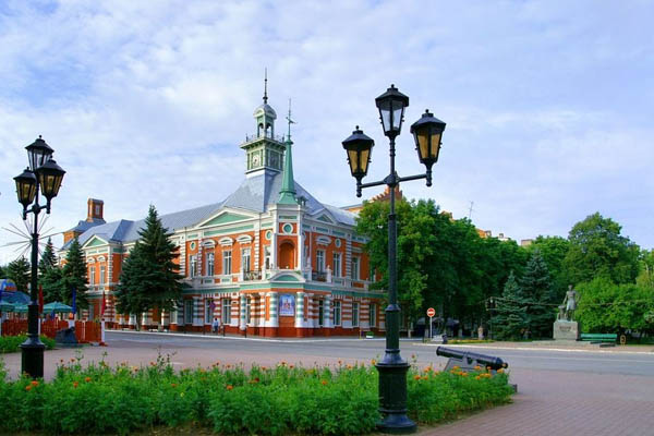 Image -- Oziv (Azov) city center.