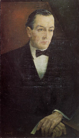 Image -- Ivan O. Babii: Self-portrait (1927).