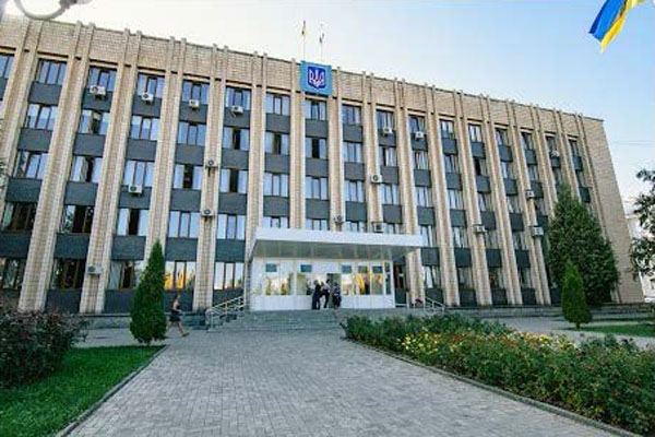 Image -- Bakhmut: city hall.