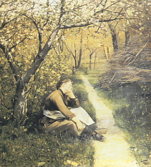 Image - Maria Bashkirtseva: Spring (1884).