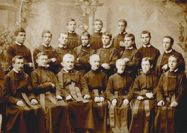 Image - Basilian monks after the reform of the 1880s (Dobromyl 1885-86).