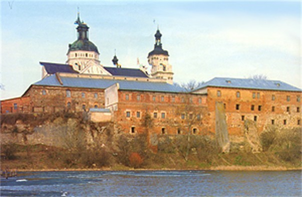 Image -- Berdychiv Carmelite fortress, designed by Jan de Witte and constructed in 1739.
