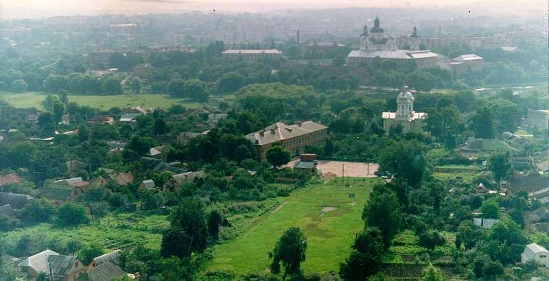 Image - Berdychiv: view of the Zahreblia district.