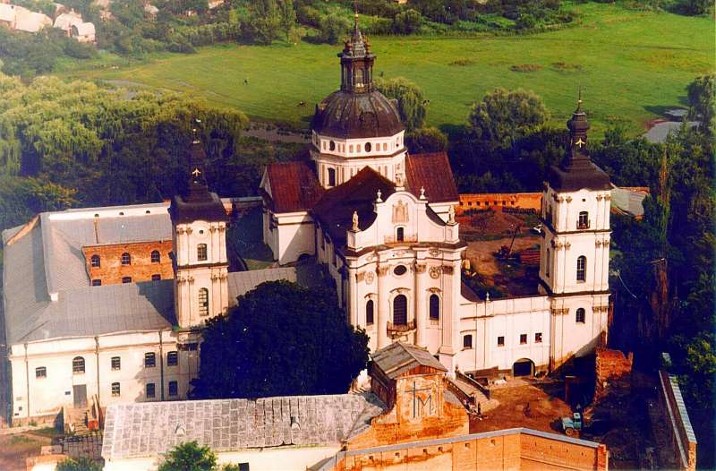 Image -- The Carmelite monastery in Berdychiv.