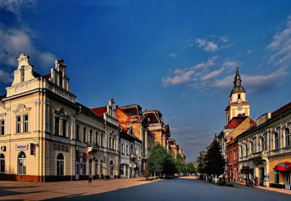 Image - Berehove: city center.