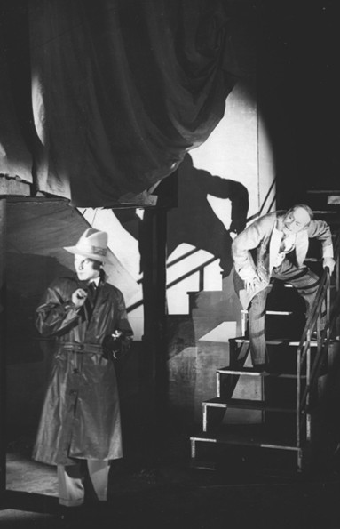 Image - A scene from Les Kurbas production of Mykola Kulishs Maklena Grasa (1933). 