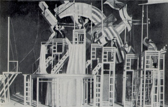 Image - Scene from the Berezil theatre's production (1923) of Upton Sinclair's Jimmy Higgins.