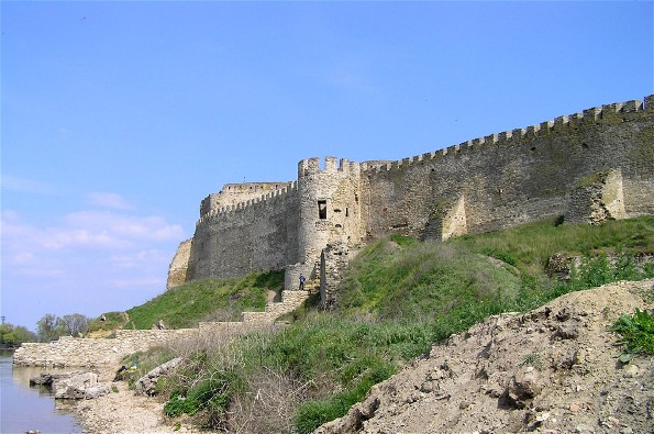 Image -- Bilhorod-Dnistrovskyi fortress (15th century).