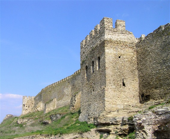 Image -- Bilhorod-Dnistrovskyi fortress (15th century).