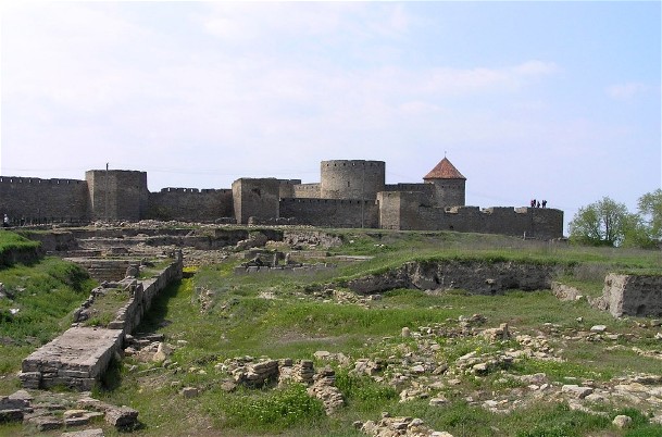 Image -- Bilhorod-Dnistrovskyi fortress (15th century).