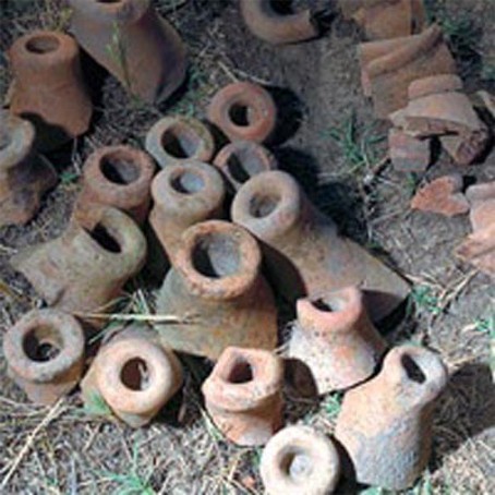 Image - Pottery excavated at the Bilsk fortified settlement.