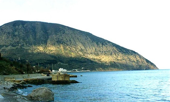 Image -- Black Sea coast in the Crimea.