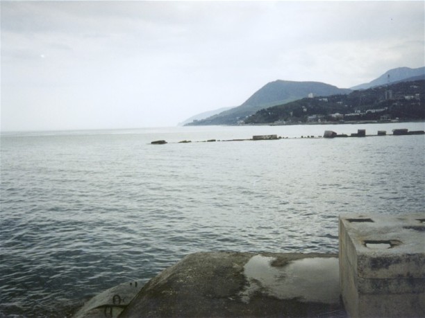 Image -- Black Sea near Alushta in the Crimea.