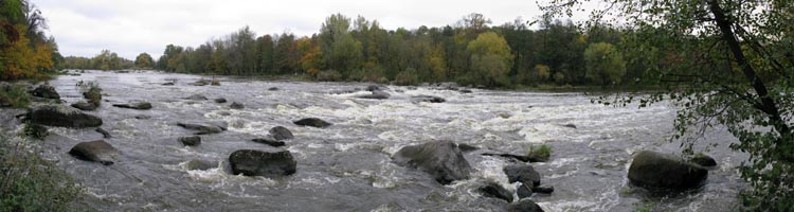 Image - The Boh River near Pechera in Vinnytsia oblast. 