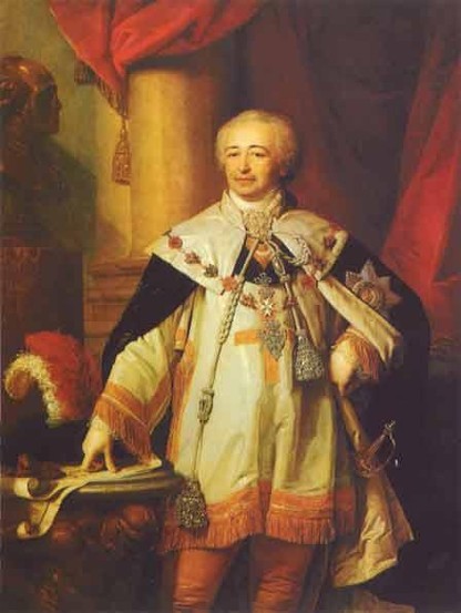 Image - Volodymyr Borovykovsky: Portrait of Prince Kurakin (1799).