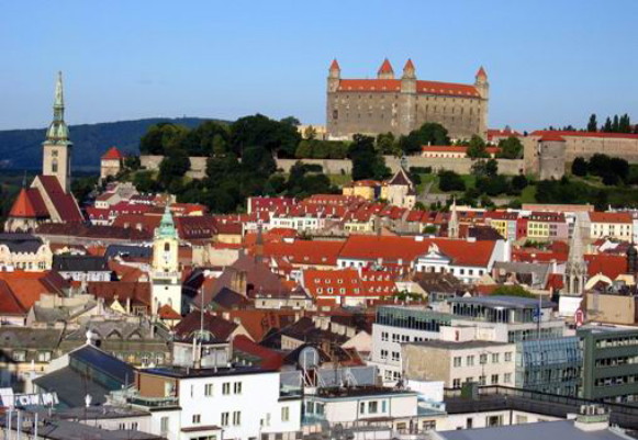 Image -- Bratislava (city center).