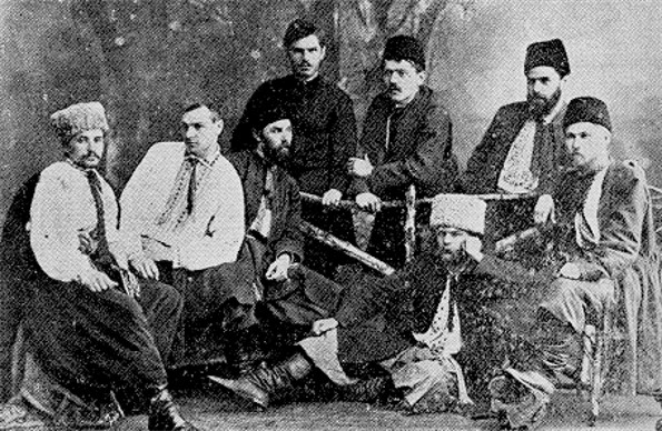 Image -- The Brotherhood of Taras members in Kharkiv (1891).