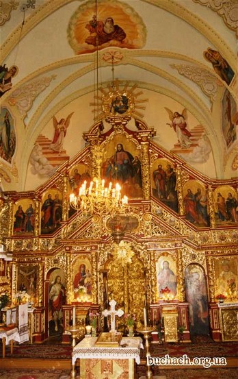 Image -- Buchach: Saint Nicholas's Church (interior).