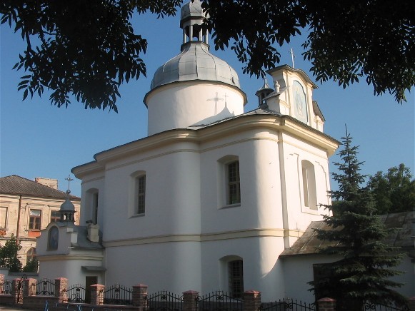 Image - Buchach: Church of the Theotokos (1764) designed by Bernard Meretyn.