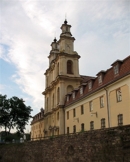 Image -- Buchach: Elevation of the Cross Church (1751) of the Basilian monastery.