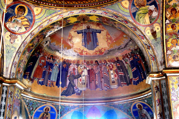Image - Yuliian Butsmaniuk: Church Union of Berestia (fresco).