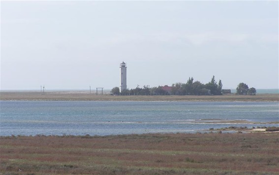 Image - The Byriuchyi Island lighthouse.
