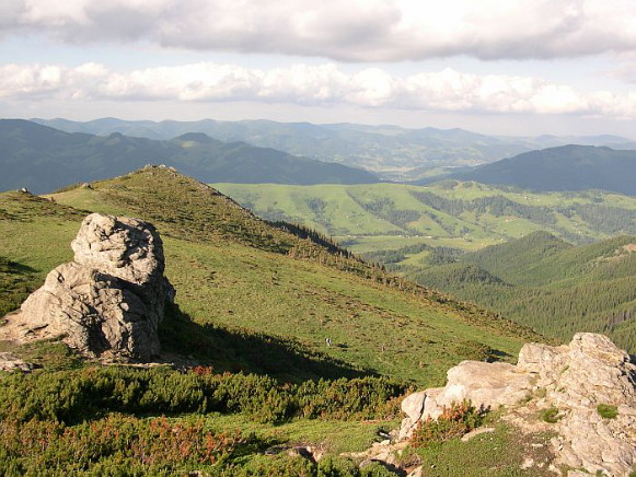 Image - A Carpathian National Nature Park landscape.