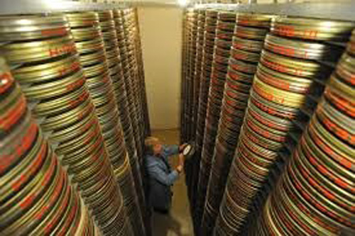 Central State Audiovisual Archive (film reels). Image - Central State Audiovisual Archive (film reels).