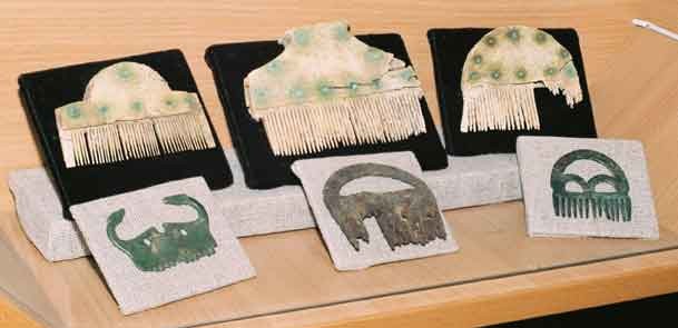 Image - Cherniakhiv culture combs (Vinnytsia Regional Studies Museum).