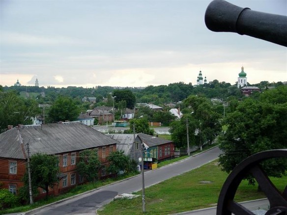 Image -- A panoramic view of Chernihiv from the ramparts.