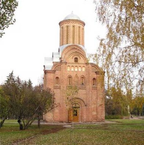 Image -- Church of the Good Friday (late 12th--early 13th century) in Chernihiv.