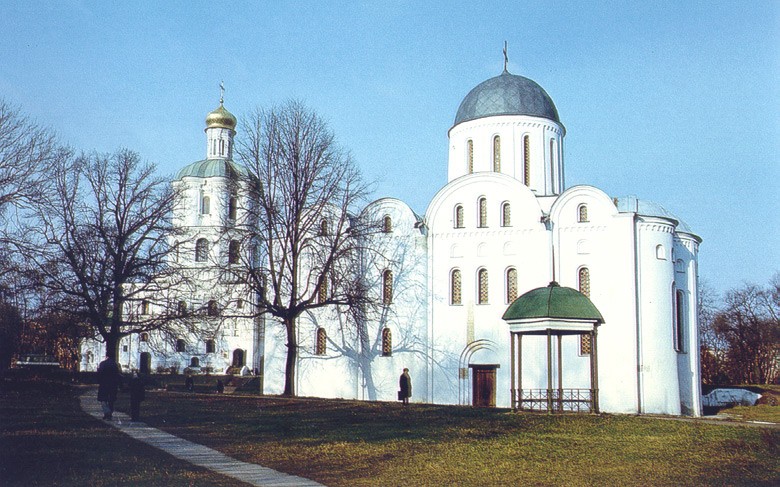 Image - The SS Borys and Hlib Cathedral and the Chernihiv College.
