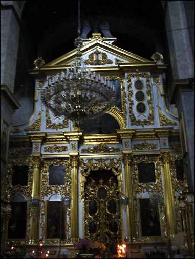 Image - Iconostasis of the Transfiguration Cathedral in Chernihiv.