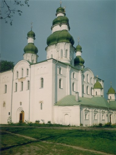 Image - The Cathedral of the Dormition (late 11th century) at the Yeletsky Monastery in Chernihiv.